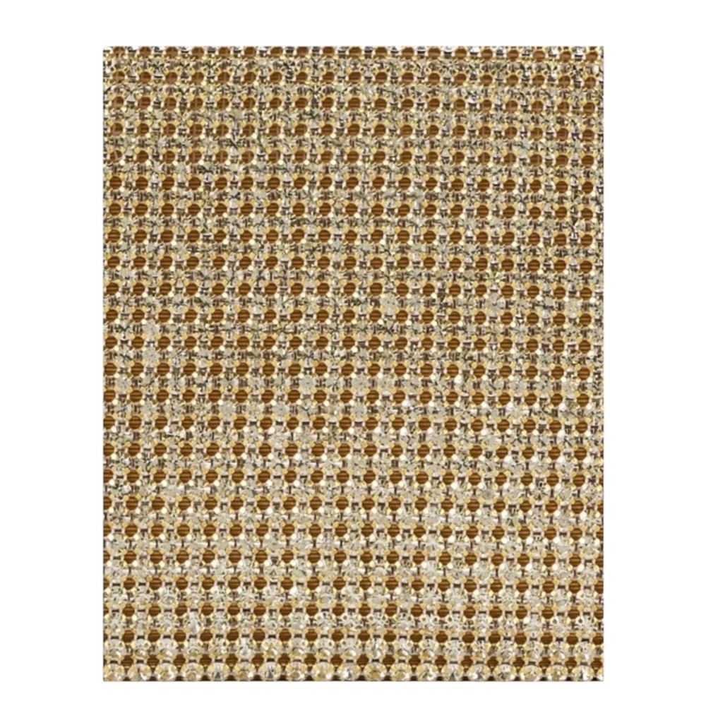Loeffler Randall Jolene Gold Diamanté Bow Clutch - Picture 10 of 13